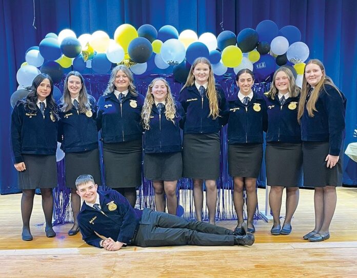 Edison FFA Banquet Officers-WEB