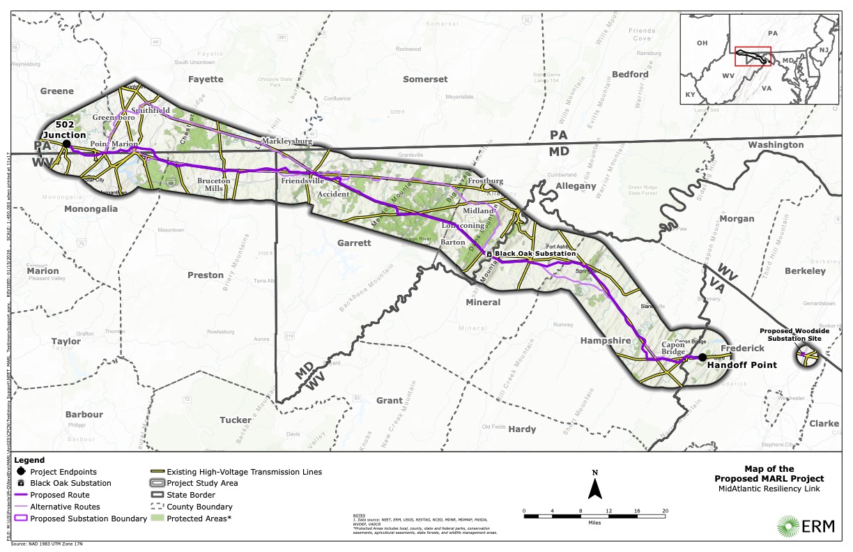 MARL transmission line