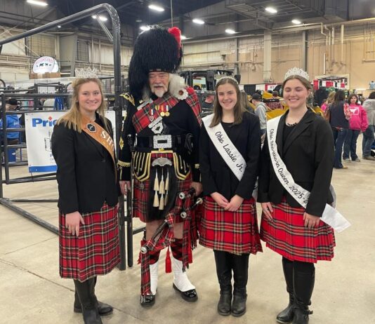 ‘Never seen anything like it:’ Why a bagpiper marches through the Ohio Beef Expo