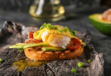 Honey Bacon Benedict