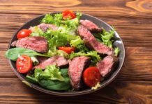 Grilled Lamb Salad