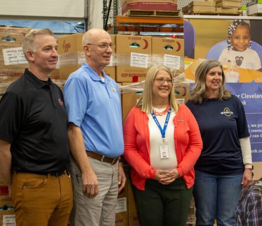 Food bank receives egg donation as industry is scrambled by costs, markets