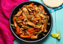 Griddle Chicken Fajitas