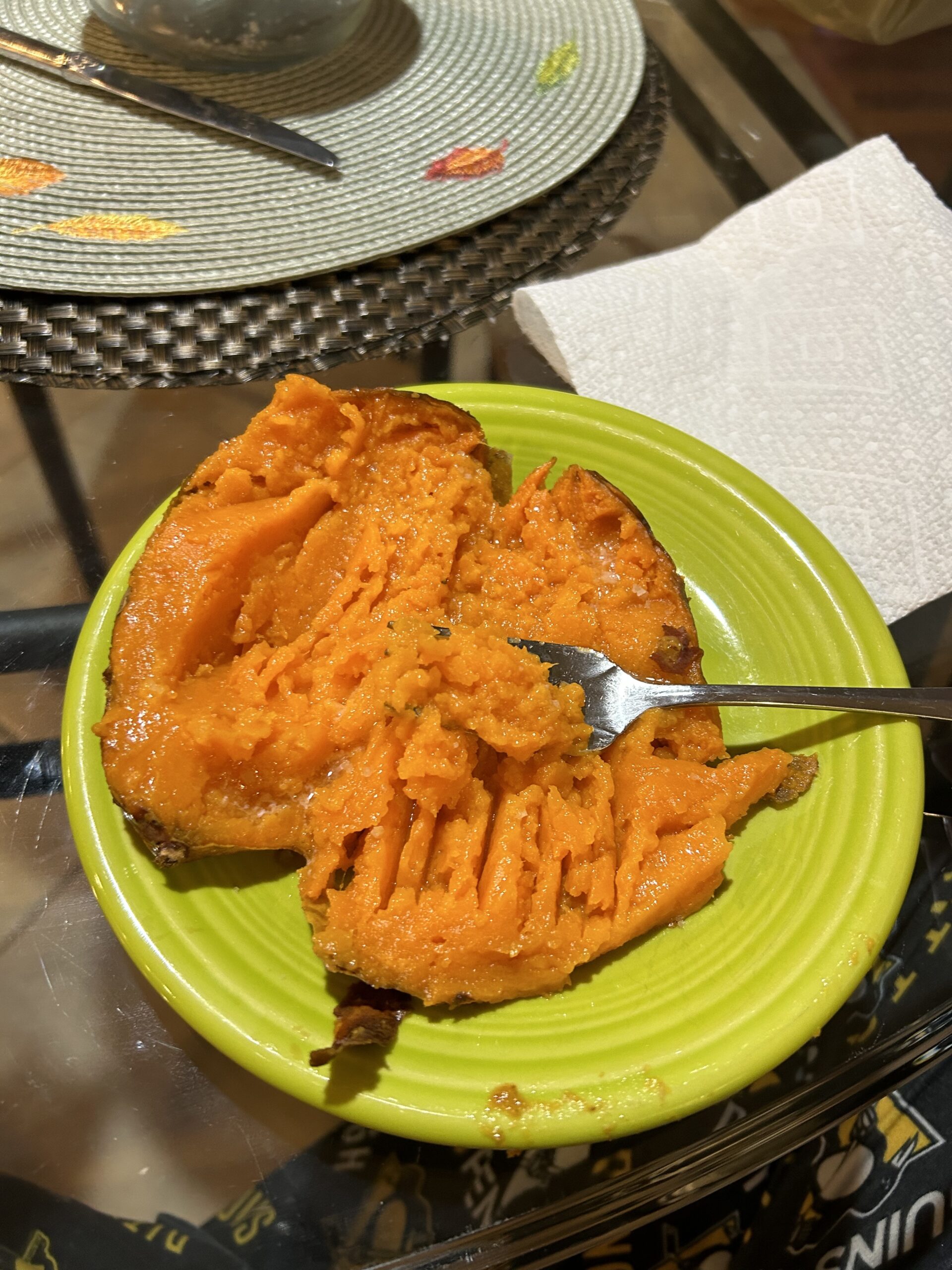 baked sweet potato