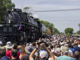 Big Boy No. 4014 steams across the Northeast for America 250