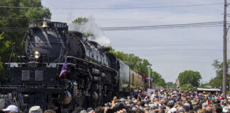 Big Boy No. 4014 steams across the Northeast for America 250