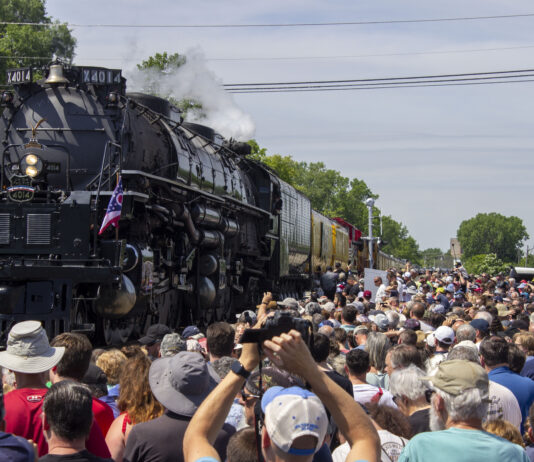 Big Boy No. 4014 steams across the Northeast for America 250