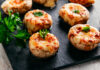 Artichoke Stuffed Mushrooms