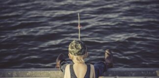 The best fishing partners have a wagging tail —and a closed mouth