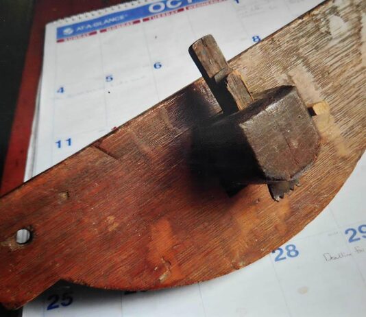 What is this mystery wooden item?
