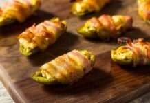 Bacon-Wrapped Jalapeno Poppers