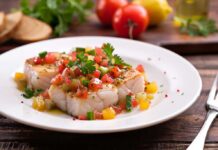 Chili Lime Steelhead with Salsa