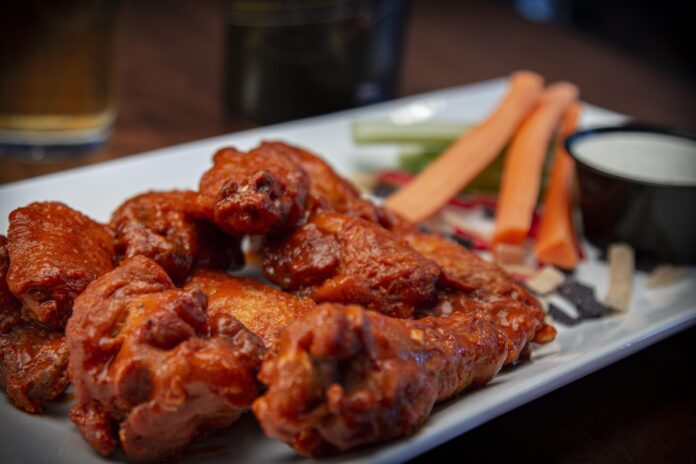 wings carrots ranch