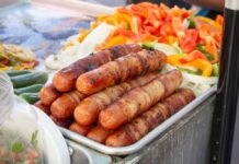 Bacon-Wrapped Hot Dogs