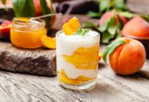 Peach Parfait