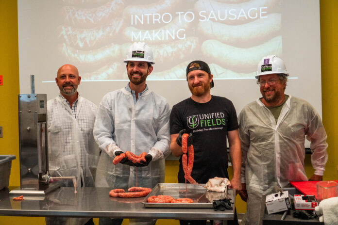 sausage making Community Kitchen Pittsburgh