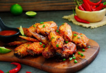 Apple Cider Glazed Wings