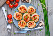 Ham and Cheese Pinwheels