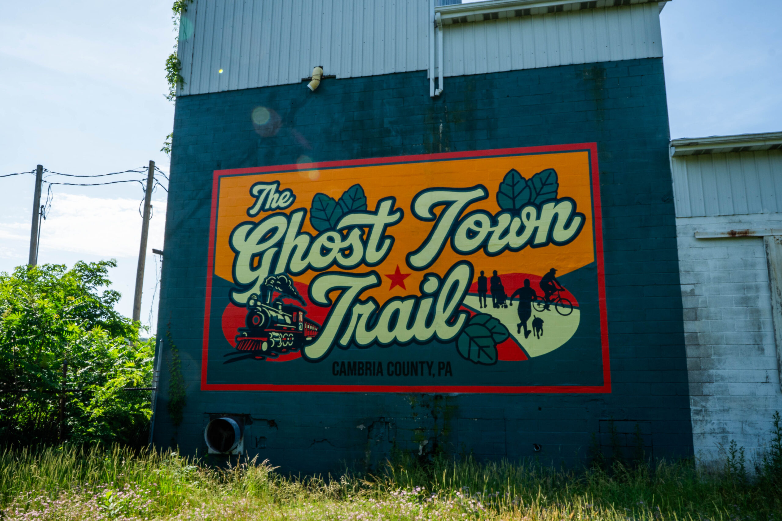 Ghost Town Trail mural