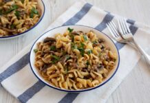 Quick & Easy Savory Beef Stroganoff