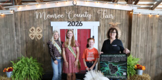 2026 Monroe County Junior Fair Livestock Sale results