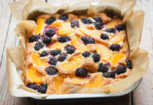 Blackberry Peach Cobbler