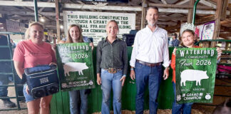 2026 Waterford Community Junior Fair Sale results