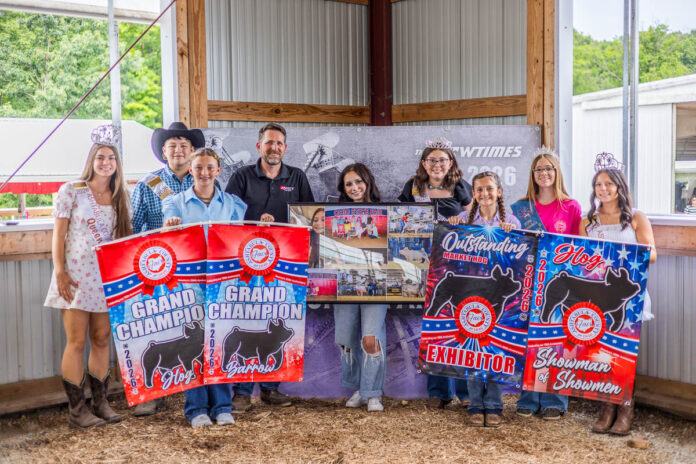GRAND CHAMPION MARKET HOG - BARROW: TAYLOR ELLSWORTH