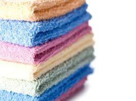 Throwing in the towel on dishes in detergent