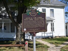 Historic Law Reed Huss Farm honored with Ohio historical marker
