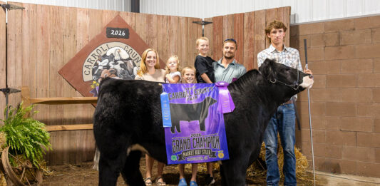 2026 Carroll County Fair Livestock Sale results