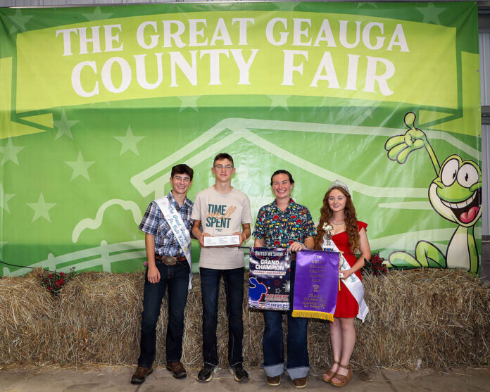 GRAND CHAMPION RABBITS: CAMPBELL REESE