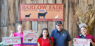 2026 Barlow Independent Fair Market Livestock Auction results