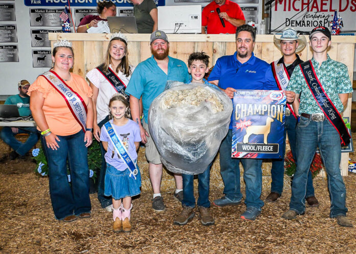 GRAND CHAMP WOOL: BENJAMIN GERBACK