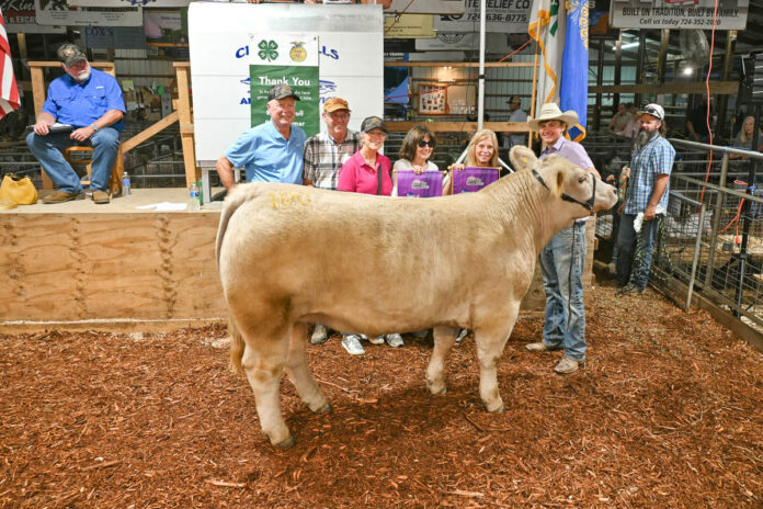 GRAND CHAMPION STEER: MASON HENRY
