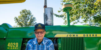 A century of life: Soon-to-be 100 year old is gifted favorite John Deere tractor Jay Calame